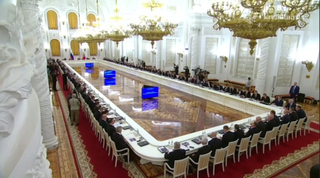 Глава Республики Дагестан принял участие в заседании Государственного совета Российской Федерации под председательством Президента страны Владимира Путина