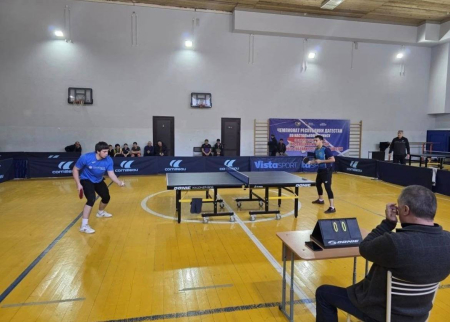 Хасавюртовец стал призёром чемпионата Дагестана по настольному теннису